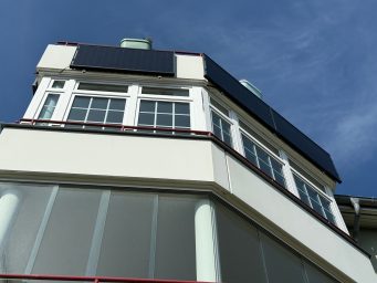 BKW in luftiger Höhe Balkonkraftwerk