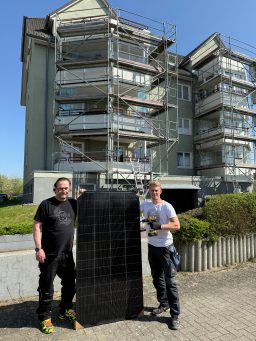 Rostock-PV Team Projekt Mehrfamilienhaus
